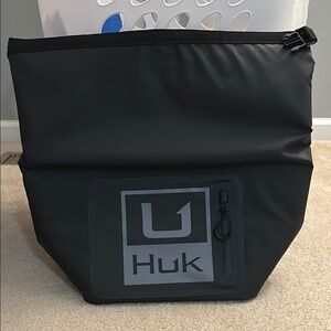 Huk Black Duffel Bag for Storage & Organization
